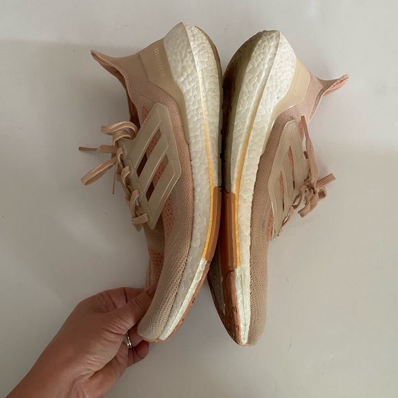 Adidas Ultraboost 21 “Ambient Blush/Halo Blush” women’s size 10.5 - Picture 13 of 16